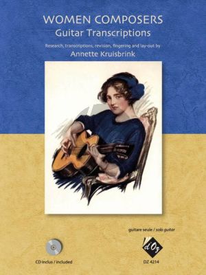 Kruisbrink Women Composers Guitar Transcriptions (Bk-Cd)