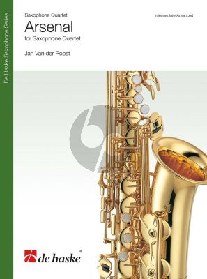 Roost Arsenal for 4 Saxophones (AATB) (Score/Parts)