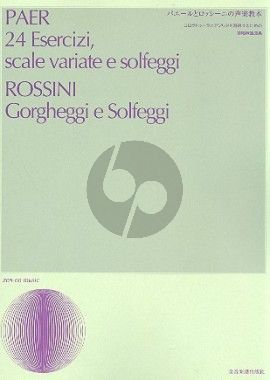 24 Esercizi Scale Variate e Solfeggi and Gorgheggi e Solfeggi