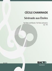 Chaminade Sérénade aux Étoiles Op. 142 for Flute and Piano