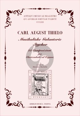 Thielo Musikaliske Galanterie Styker Harpsichord or Organ (Maurizio Machella)