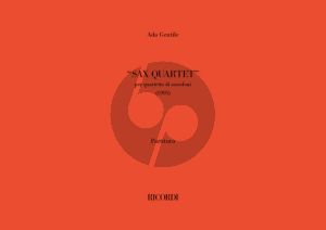 Gentile Sax Quartet 4 Saxophones (SATB) (Score/Parts)