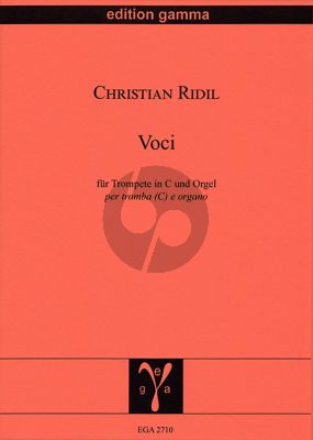 Ridil Voci für Trompete (C) und Orgel