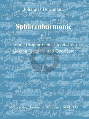 Bornmann Sphärenharmonie für Sopranstimme und Traversflöte oder Querflöte