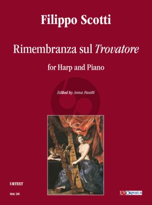 Scotti Rimembranza sul “Trovatore” for Harp and Piano (Score/Parts) (Anna Pasetti)