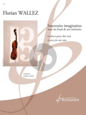 Wallez Souvenirs Imaginaires Viola solo (6 Pieces)