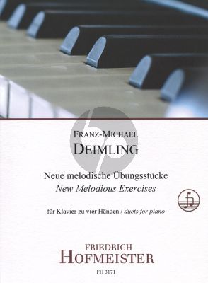 Deimling Neue melodische Übungsstücke / New Melodious Exercises for Piano 4 Hands