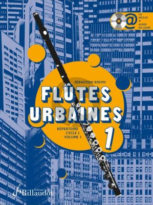 Bidon Flûtes urbaines Volume 1 (Book with Audio online)