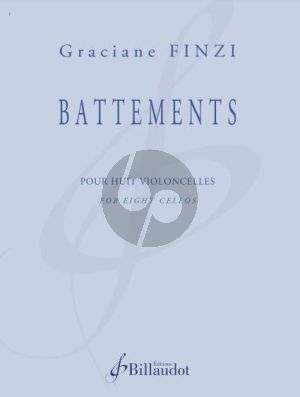 Finzi Battements 8 Violoncelles (Part./Parties)