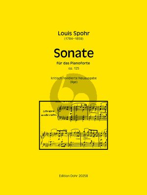 Spohr Sonate As-dur Op. 125 Klavier (Florian Ilge)