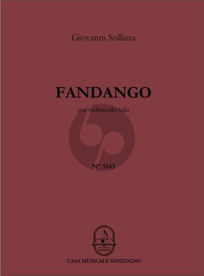 Sollima Fandango for Cello Solo