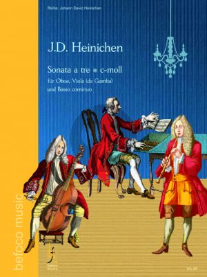 Heinichen Sonata a tre Oboe-Viola (da gamba) und Bc (Part./Stimmen)