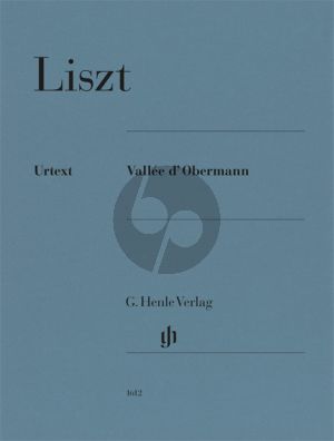 Liszt Vallee d'Obermann for Piano Solo (Editor: Peter Jost / Fingering: Francesco Piemontesi)