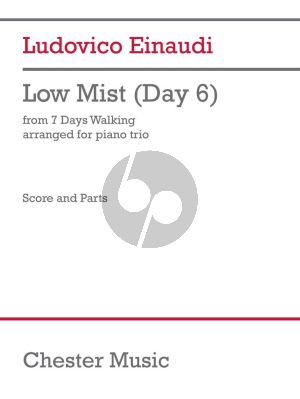 Einaudi Low Mist (Day 6) Violin-Cello and Piano (Score/Parts)