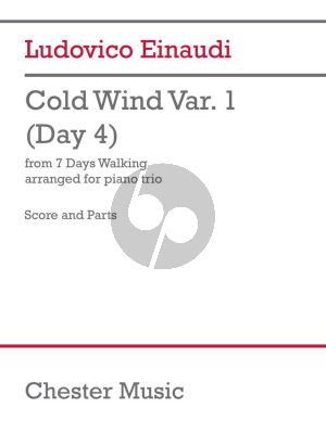 Einaudi Cold Wind Var. 1 (Day 4) Violin-Cello and Piano (Score/Parts)