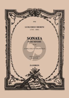 Boccherini Sonata c-minor Viola with Violoncello (Aldo Pais)