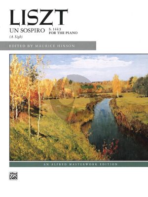 Liszt Un Sospiro (A Sigh S.144:3 for Piano Solo