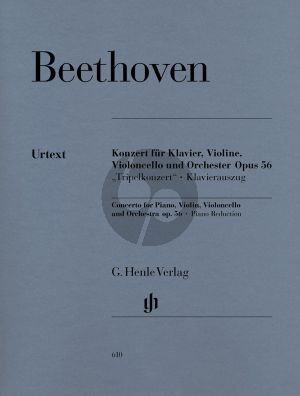 Beethoven Konzert C-dur Op.56 'Tripelkonzert' (KA.) (Henle-Urtext)