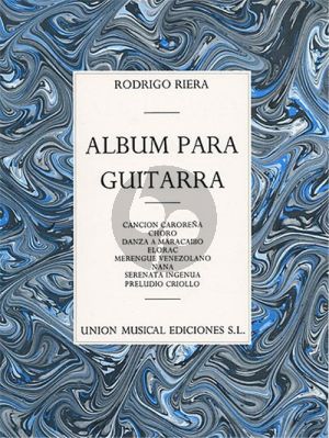 Riera Album para Guitarra