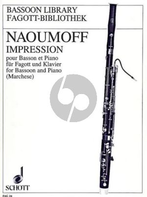 Naoumoff Impression Bassoon and Piano (In memoriam Lili Boulanger) (1993) (Catherine Marchese)