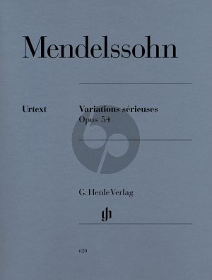 Mendelssohn Variations Serieuses Op.54 Klavier (Christa Jost)