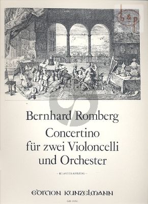 Concertino A-major Op.72 (2 Violoncellos-Orch.)