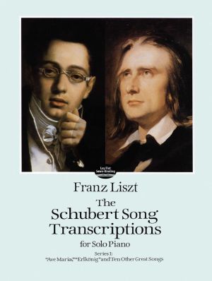 Liszt Schubert Song Transcriptions Vol.1 Piano Ave Maria-Erlkonig and Ten Other Great Songs (Dover)