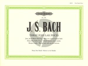 Bach 3 Popular Pieces Piano 4 Hands (Duck)