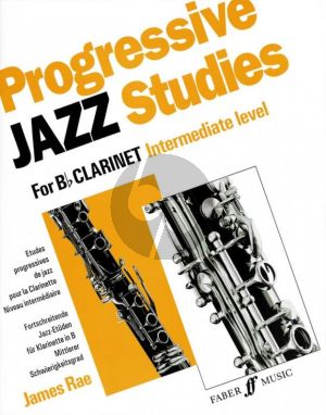 Rae Progressive Jazz Studies for Clarinet (intermediate level)