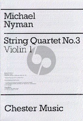 Nyman String Quartet No.3 (Parts)