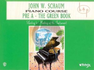 Piano Course Pre A Book The Green Book