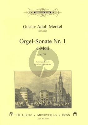 Merkel Sonate No. 1 d-moll Orgel (Otto Depenheuer)