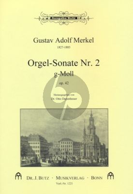 Merkel Sonate No. 2 g-moll Orgel (Otto Depenheuer)