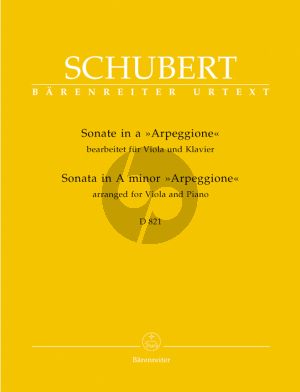 Sonate Arpeggione a-moll D.821 Viola und Klavier