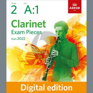 Gavotte II (from English Suite No. 3)  (Grade 2 List A1 from the ABRSM Clarinet syllabus from 2022)