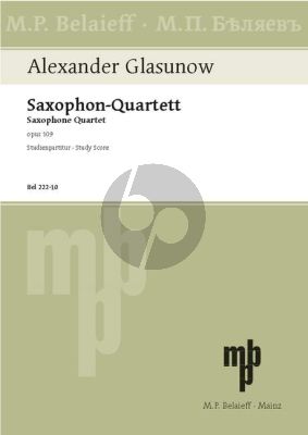 Saxophone Quartet Bb Major