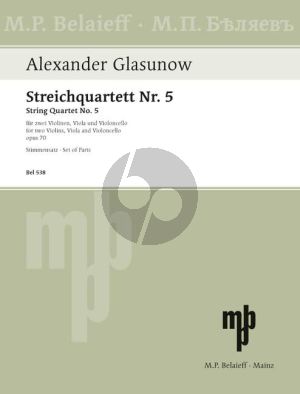 String Quartet No 5 D minor