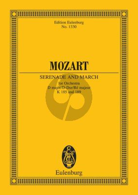 Serenade D major (Finalmusik) and March