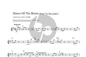 Dance Of The Hours (Top Line)