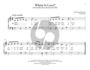 Where Is Love? (from Oliver!) (arr. Christopher Hussey)