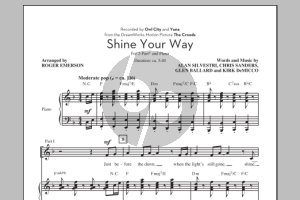 Shine Your Way (from The Croods) (arr. Roger Emerson)