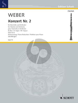 Clarinet Concerto No. 2 Eflat major