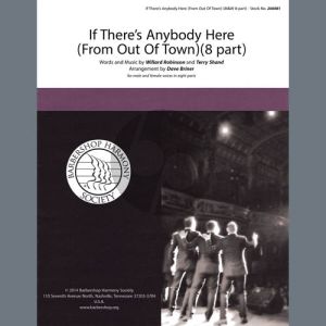 If There's Anybody Here (from Out Of Town) (arr. David Briner)