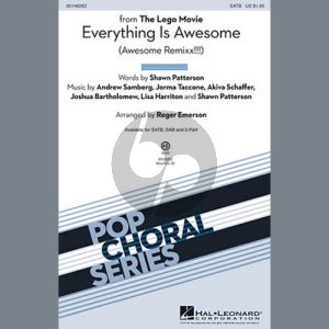 Everything Is Awesome (from The Lego Movie) (arr. Roger Emerson)