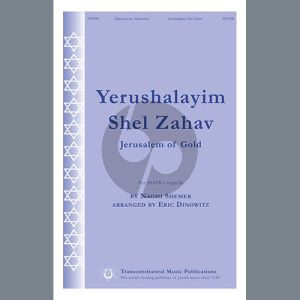 Y'rushalayim Shel Zahav (Jerusalem Of Gold) (arr. Eric Dinowitz)