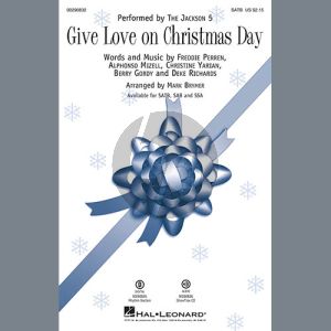 Give Love on Christmas Day (arr. Mark Brymer) - Synthesizer