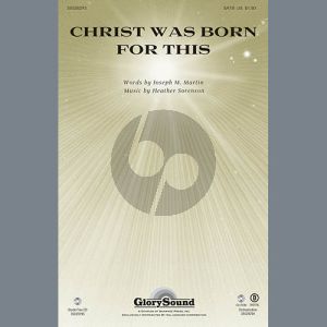 Christ Was Born For This - Trombone 1 & 2