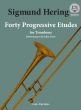 Hering 40 Progressive Studies Trombone with Audio Download Files in MP3 Format (Performances John Drew)