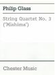 Glass Quartet Nr.3 "Mishima" (Score)