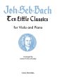 Bach 10 Little Pieces for Viola and Piano (arr. James Francis Murphy)